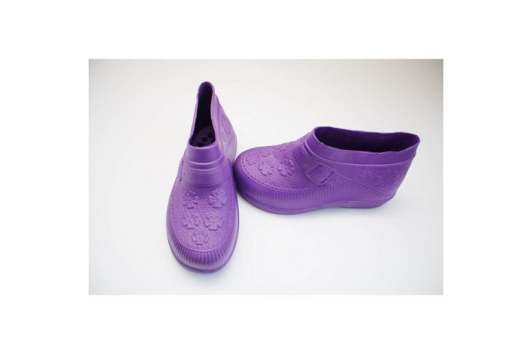 Женские галоши пустые ГП-06 фиолетовые