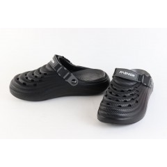 МУЖСКИЕ САБО-16 черно-серый