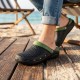 ЧОЛОВІЧІ САБО crocs-02 чорн-зелений