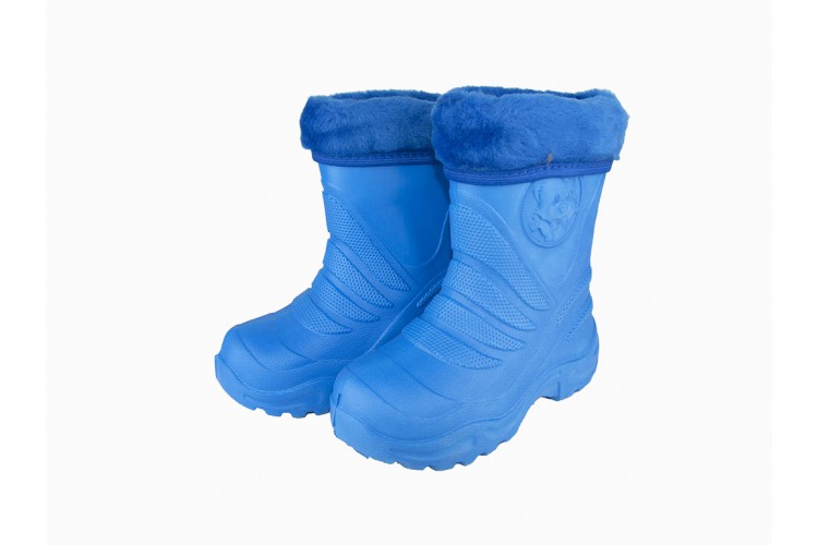 Детские сапоги пенка EVA-04 зимние синие