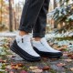 Жіночі черевики Жб-7 біло-чорний
