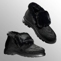 Женские ботинки TJ-204 черный