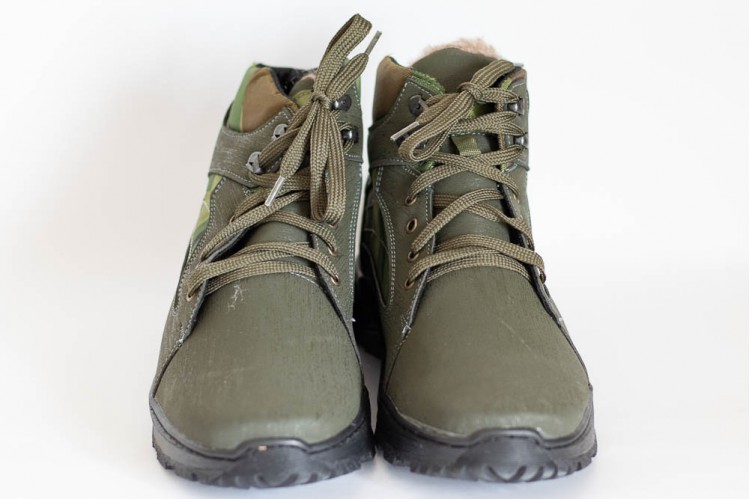 Мужские ботинки Б-5 зеленый