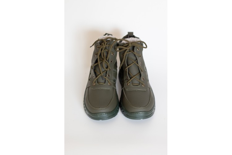 Мужские ботинки РБ-1 зел-зеленый шнурок