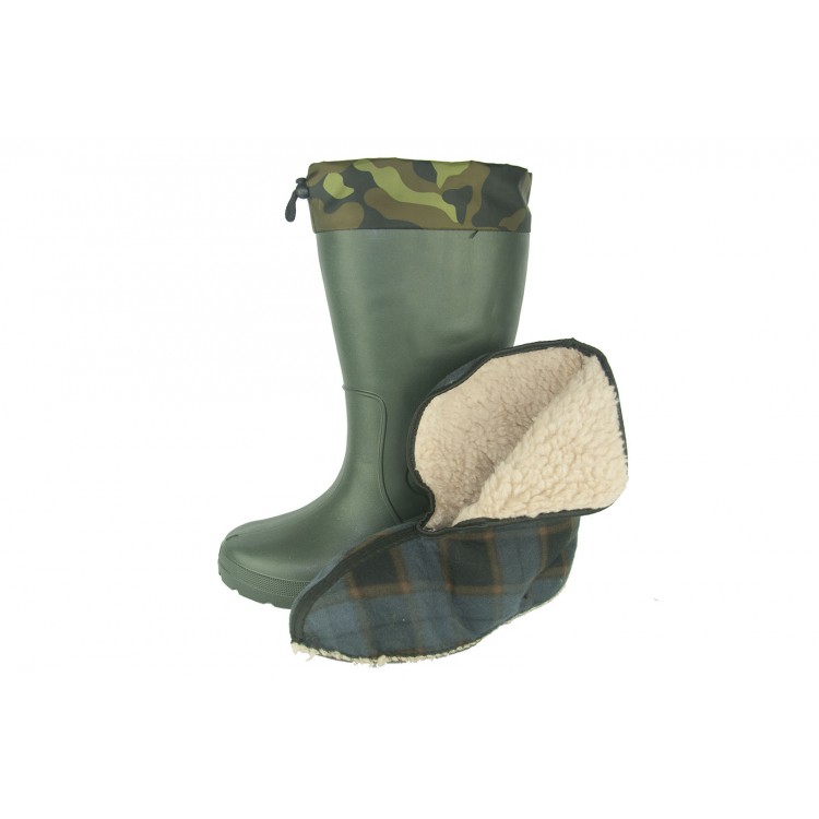 Мужские зимние сапоги пенка EVA-01 зеленые