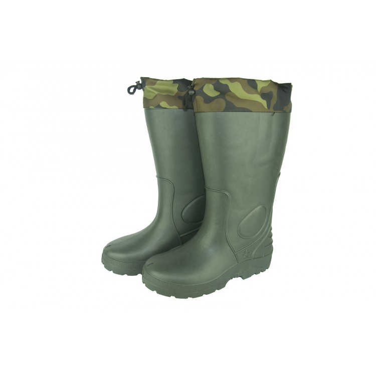 Мужские зимние сапоги пенка EVA-01 зеленые