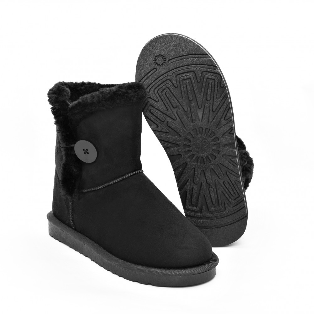 Женские угги У-124 черные