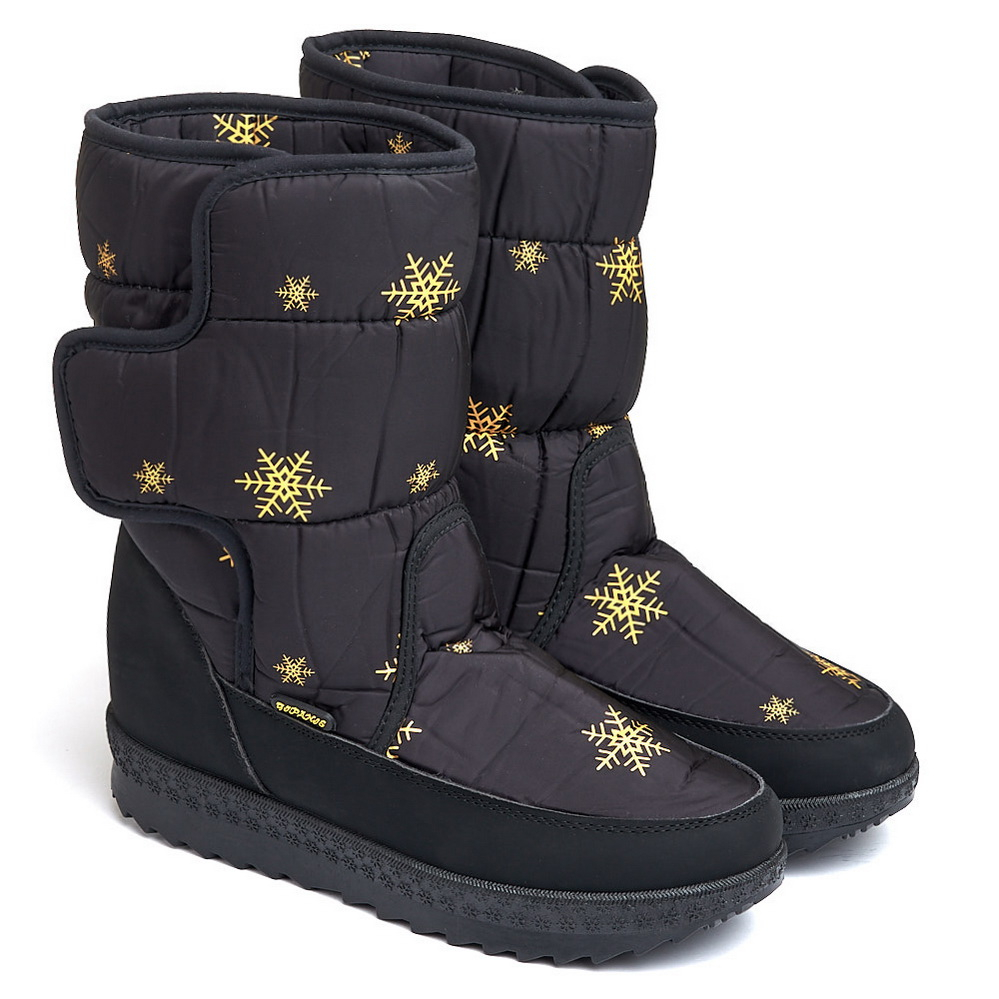 Женские дутики KTV-111 черные