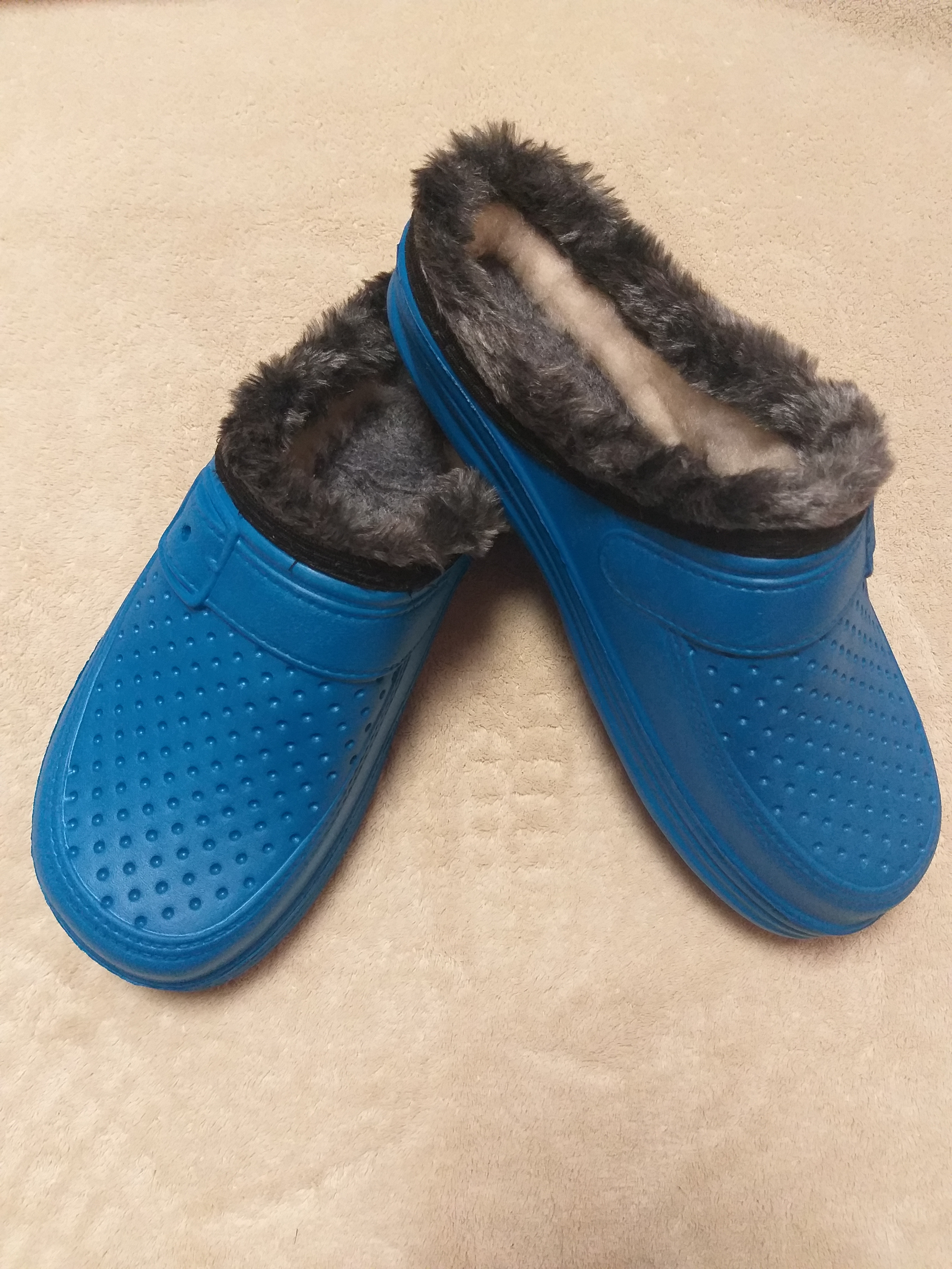 Женские галоши без задника TS чёрные