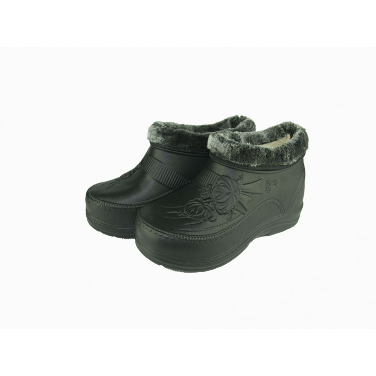 Женские галоши с мехом В-32 