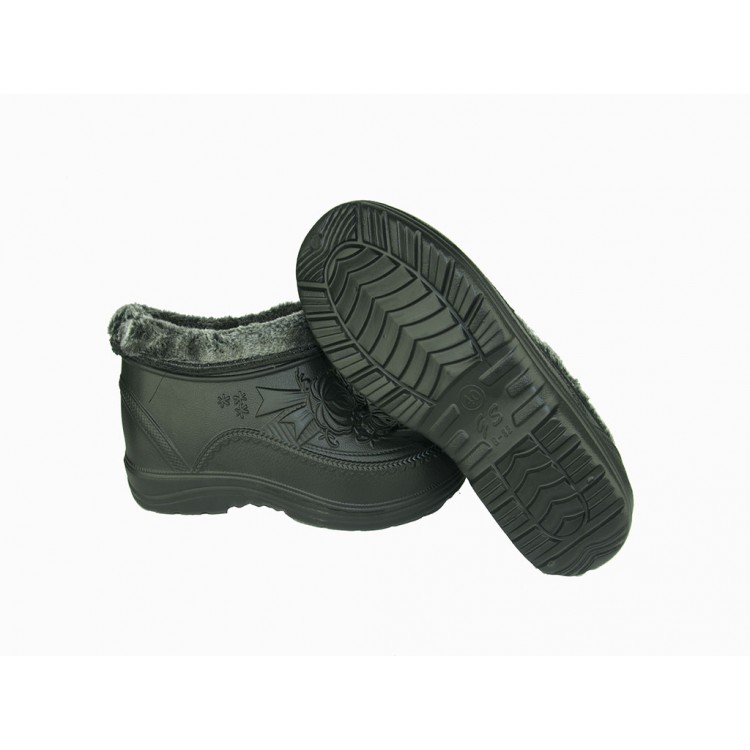 Женские галоши с мехом В-32 