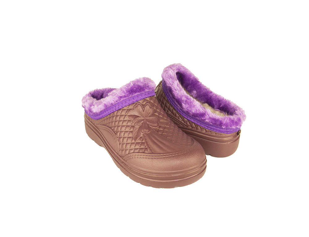 Женские галоши ГП-17 войлочные бордовые