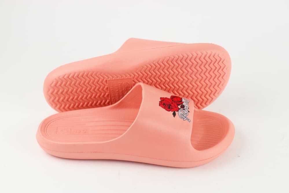 ЖЕНСКИЕ ШЛЕПКИ (КОД: ПЖ-45 декор роза)