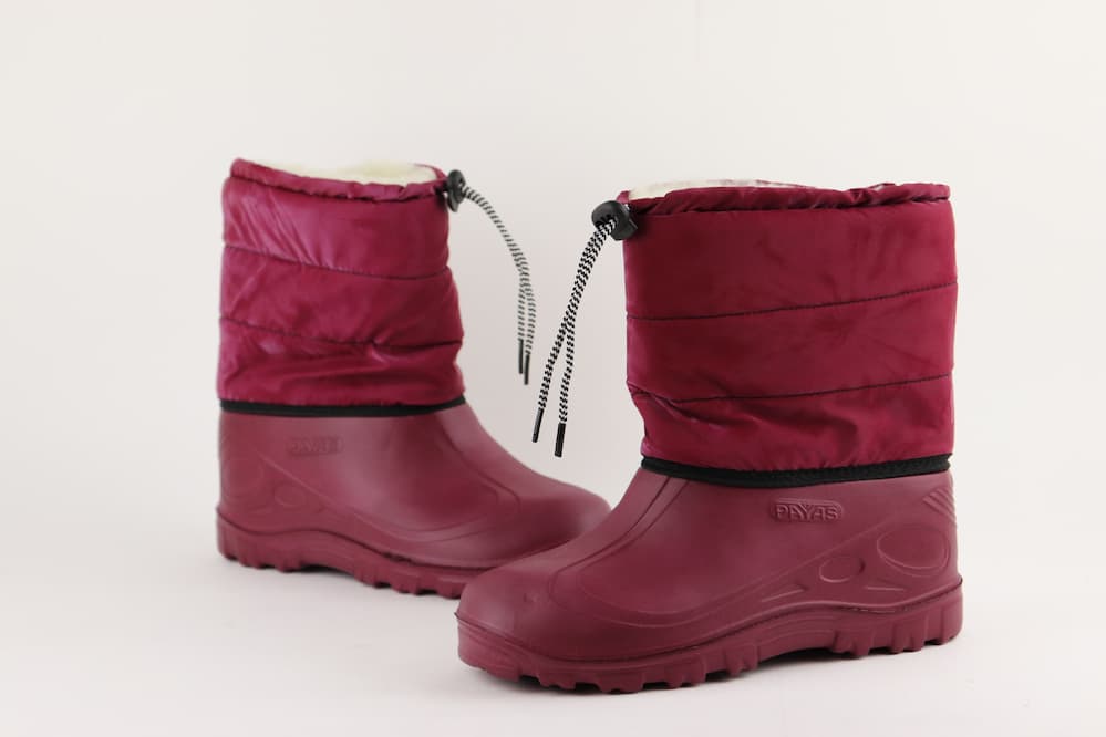 Детские дутики бордо