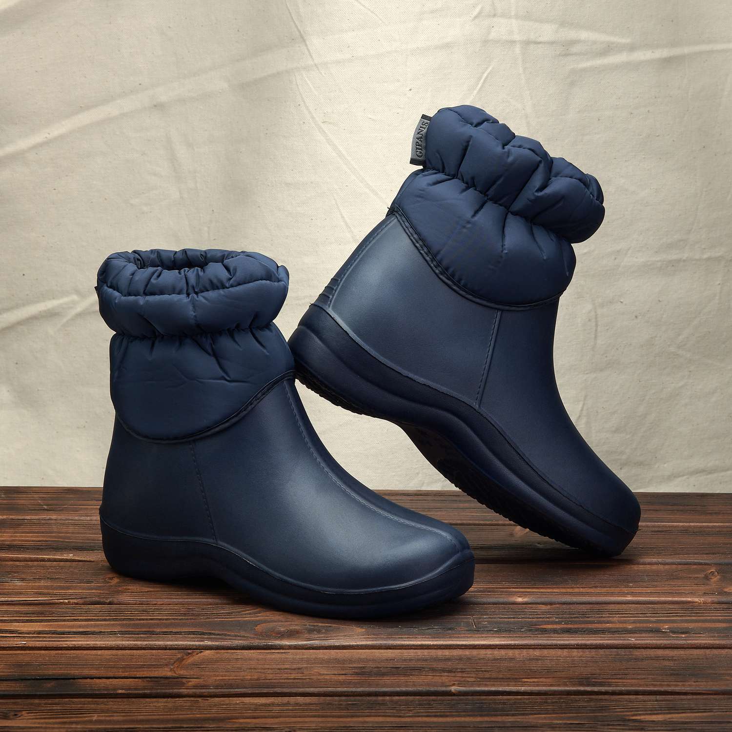 Женские зимние дутики d-337 синий